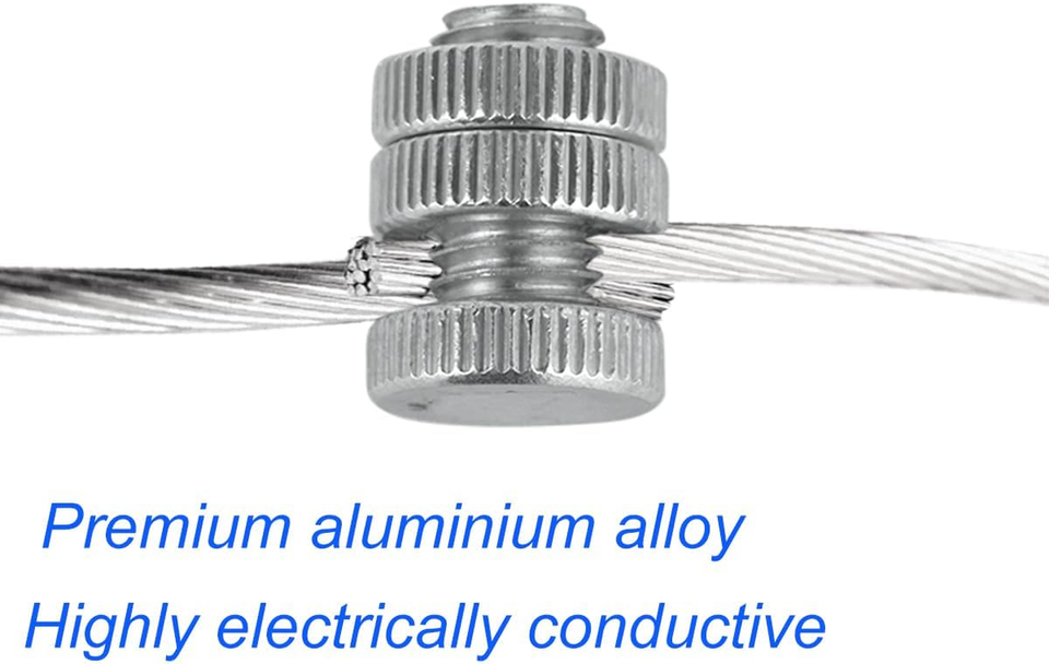 Split Bolt Joint Clamp Wire Connectors for Multiple Electric Fence 20