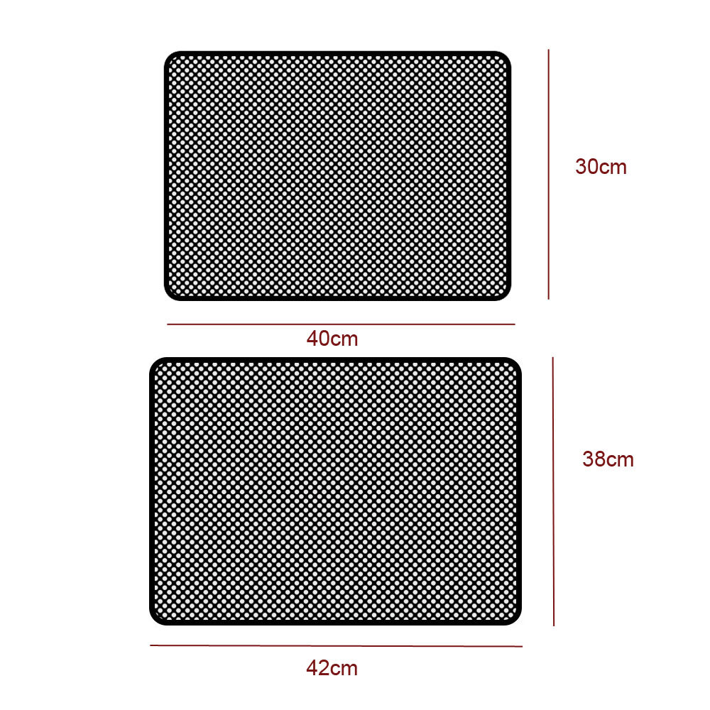 2PCS Car Side Window Sun Shade Stickers Sun Protection Window Sunscreen