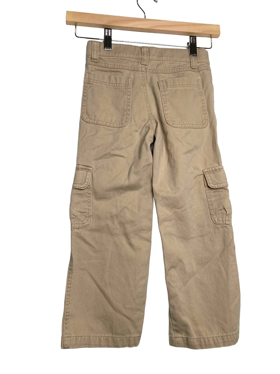 Boys khaki cargo pants sale