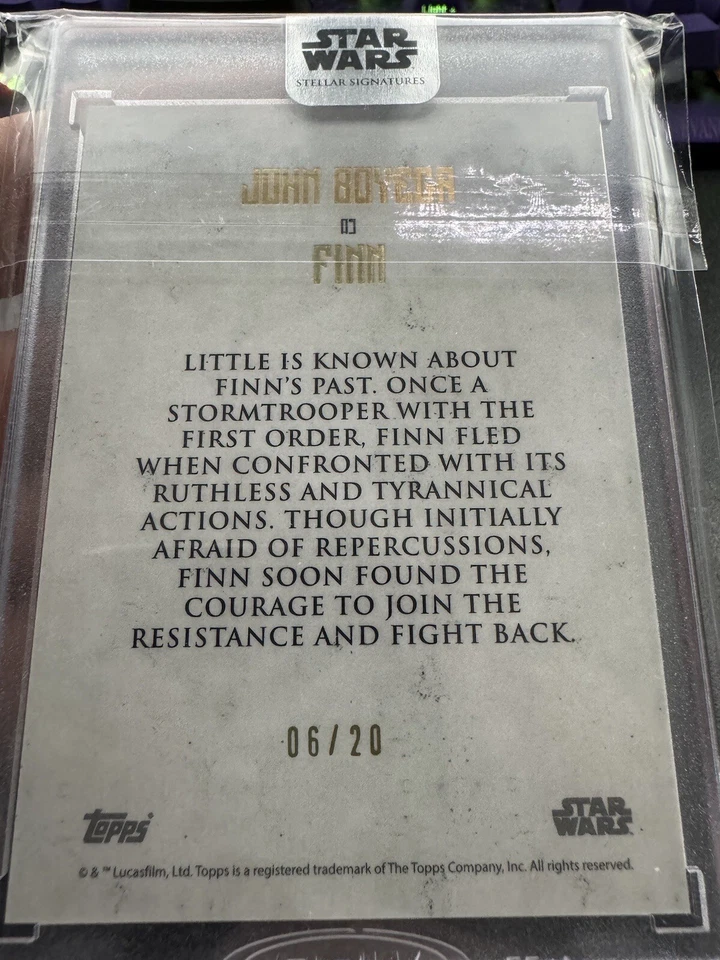 Topps Star Wars Stellar 2017 Green 06/20 - Imagen 2 de 2