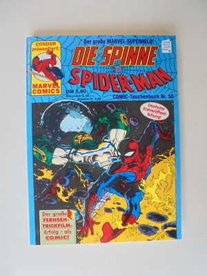 Die Spinne Condor Verlag Marvel Comic Taschenbuch Nr.50 Zustand 1