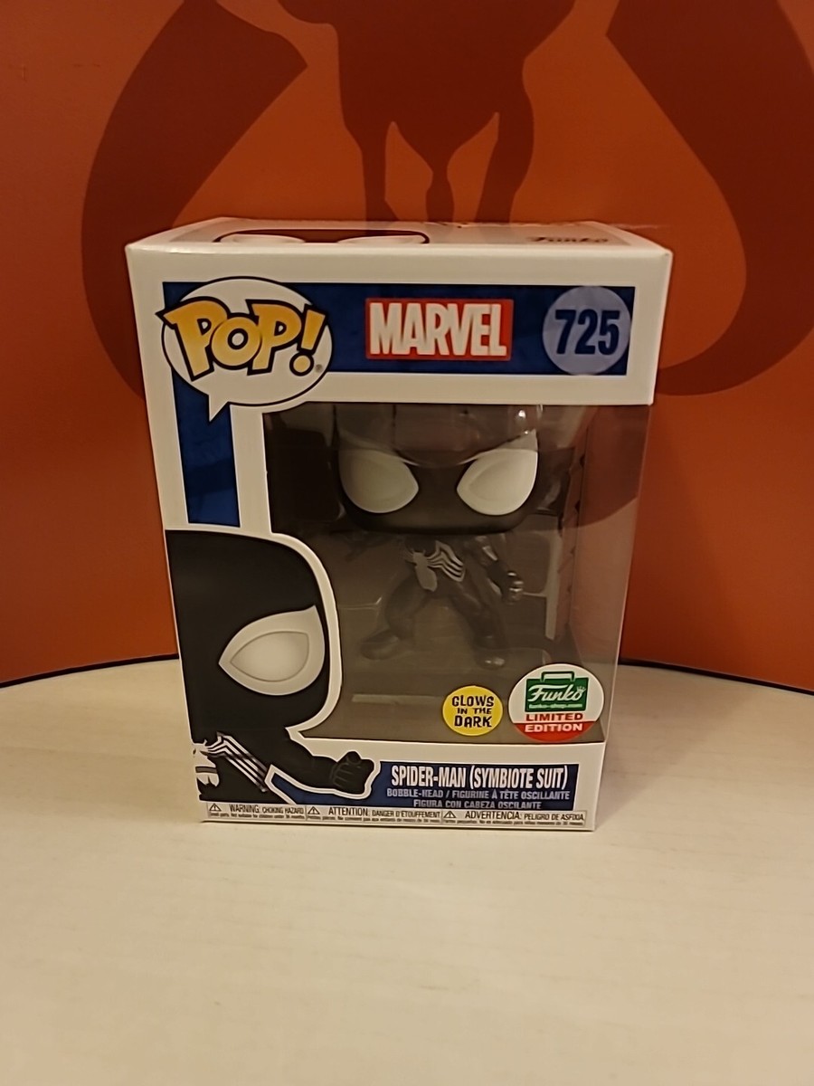 Marvel #0725 Funko POP! Spider-Man: Symbiote Suit *GITD* (Funko