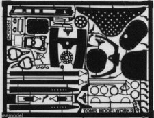 Tom's 1/32 WWI French Cockpit Interior Photo-etched set 504 X