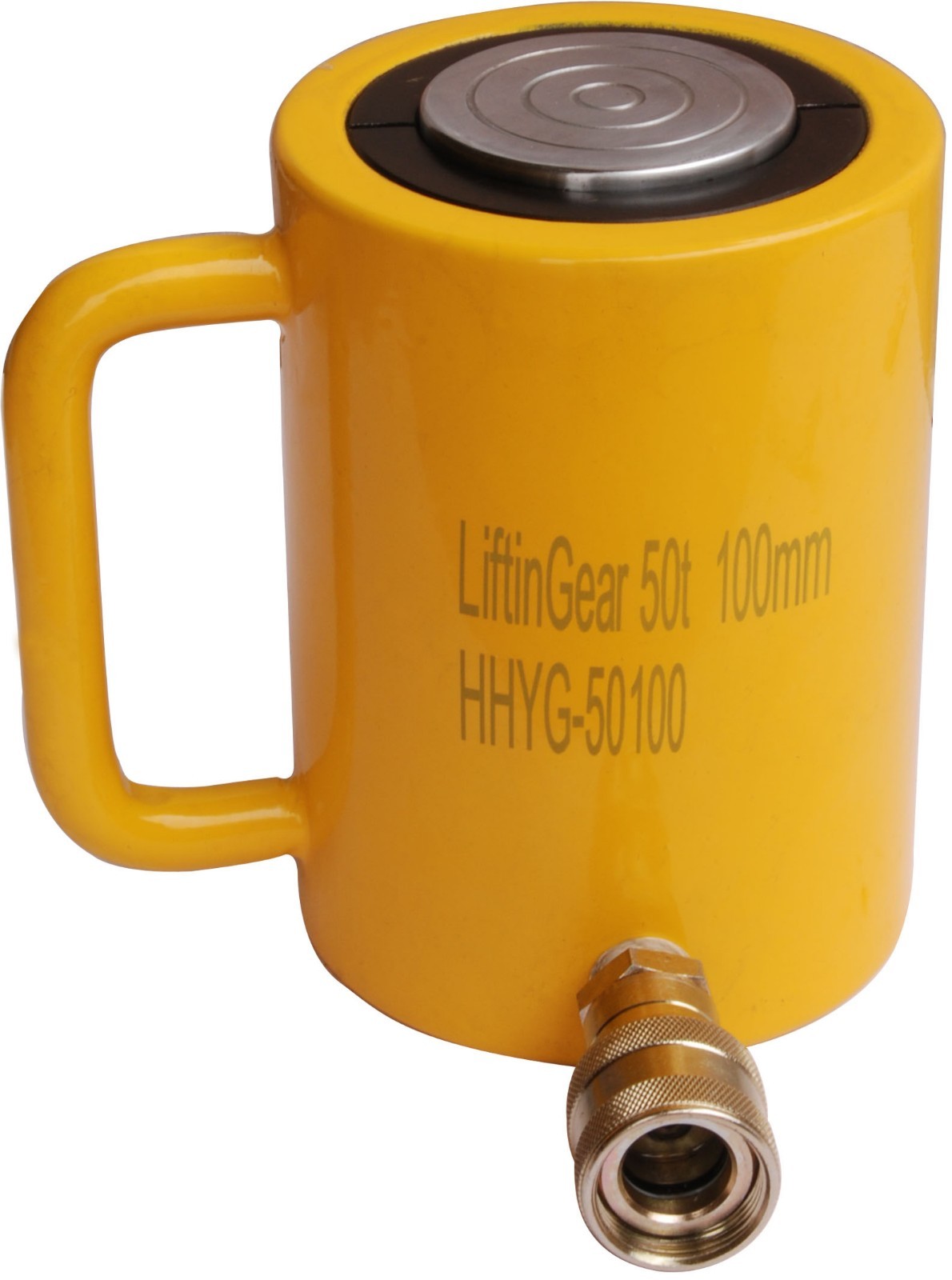 50 tonne 100mm Stroke Hydraulic Cylinder Lifting Jack Ram 12 Month Warranty