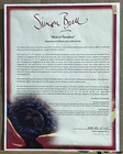 Simon Bull "Bird of Paradise" SN 3/195, 11"X11" framed 21"x21" COA 2004 — photo 5