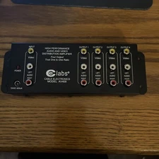 CE Labs Cable Electronics Model AV400 High Perf. Audio / Video  Distribution Amp