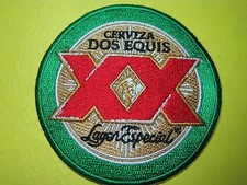 BEER PATCH DOS EQUIS BEER IRON ON -or- SEW ON...