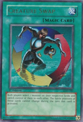 Creature Swap - LOD-081 - Ultra Rare - 1st Edition - englisch - Yu-Gi-Oh