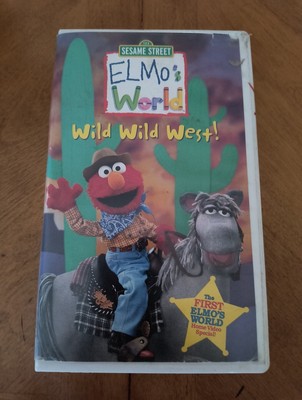 Elmos World Wild Wild West Vhs Sesame Street Sony Wonder 2001 ...