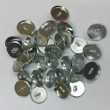 # 60 Wire Eye Backs Button Making 1 Gross 144 pc Upholstery Supplies (US138)