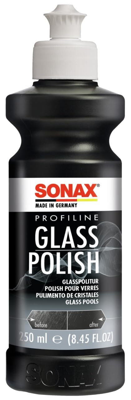SONAX PROFILINE GlassPolish 250 ml rimuove graffi leggeri ossidazioni e agent...