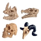 Plastic Fish Tank Mini Skull Landscape Craft Simulated Water Animal Ornament