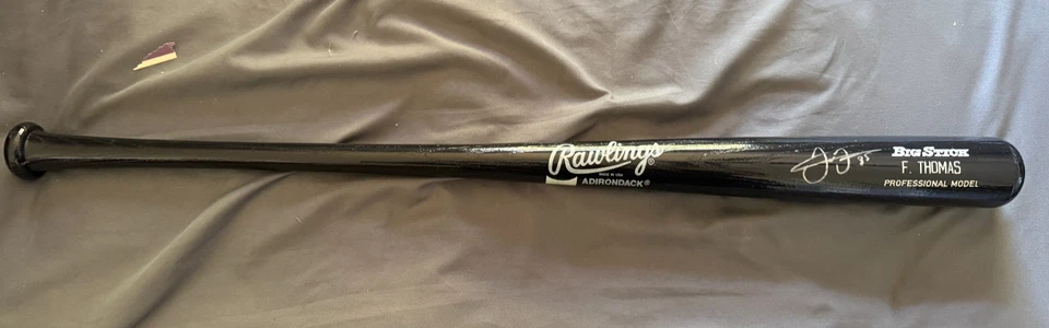 Frank Thomas Autographed AUTO Bat Big Stick Scoreboard COA - Image 3 of 4