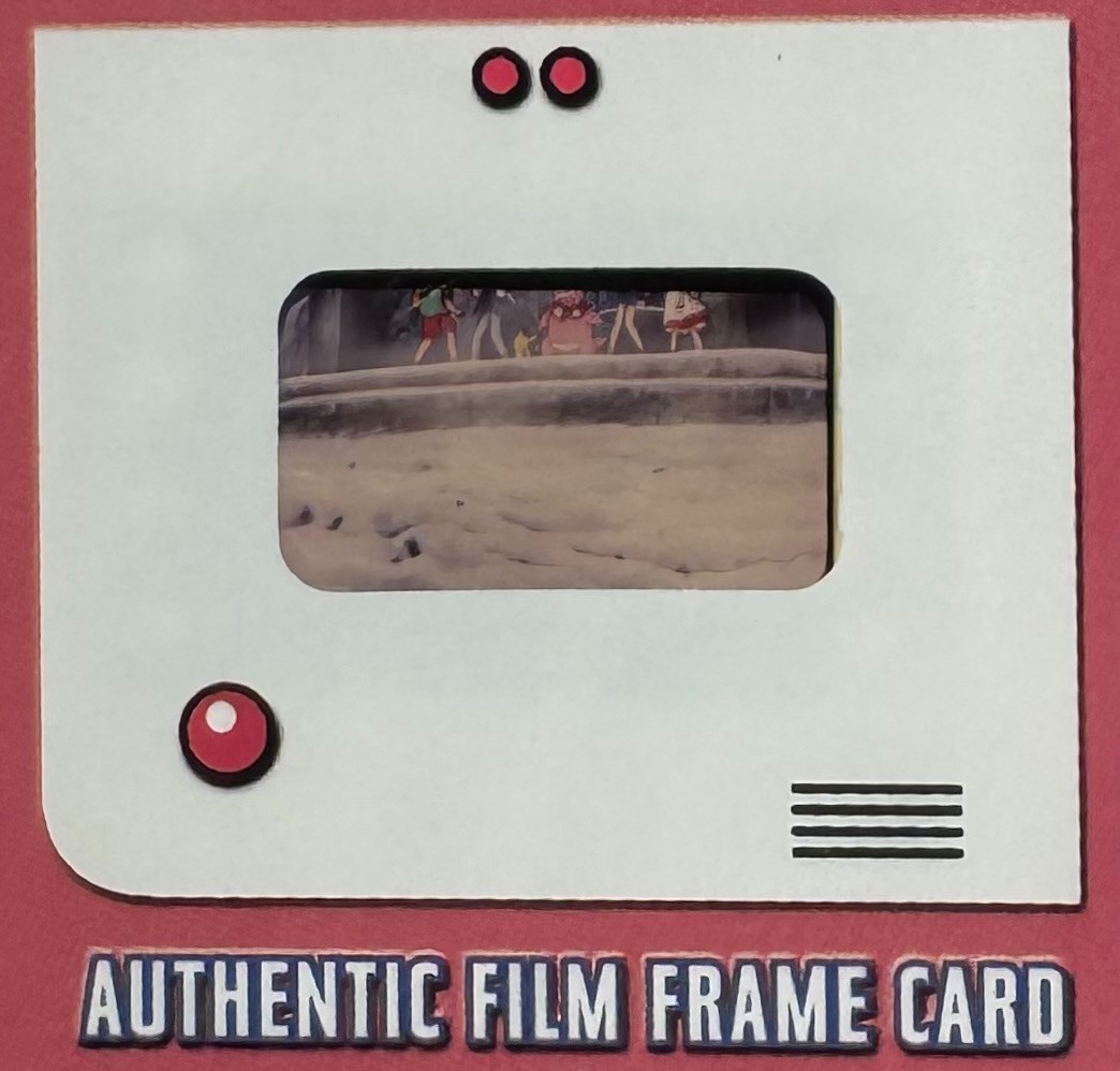 Pokemon TOPPS 2000 the movie - Authentic film frame card - Slowking Ash -  PSA7