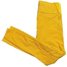 Outdoor Voices Bright Yellow 7/8 Leggings Women's Size Small - Gorpcore Workout