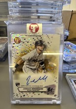 2023 Topps Pristine Autographs Jordan Groshans Gold Pulsar Refractor /50 RC AU