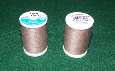 Dual Duty All Purpose Polyester Thread, 250 yards, Taupe Clair (8550)