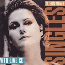 Image of Alison Moyet Singles: WITH LIVE CD (CD) Album