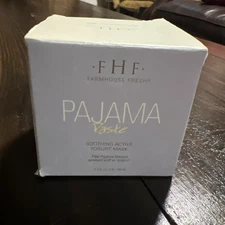 •FHF• FARMHOUSE FRESH Pajama Paste Soothing Active Yogurt Mask 3.2 fl oz. NEW 