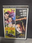 To Please A Lady / Jeopardy DVD Barbara Stanwyck MGM Double Feature, Ripped Art