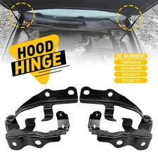 New Front Hood Hinge Pair Set For 2012-14 Toyota Camry Hybrid LE XLE L TO1236171