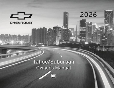 2026 Chevrolet Tahoe Suburban Owners Manual User Guide | eBay
