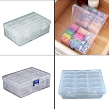 Stackable Jewelry Organizers Plastic Boxes for Craft Accessories Storage