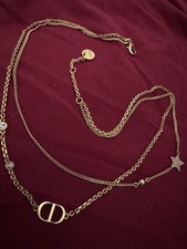 Genuine Dior Necklace, Gold