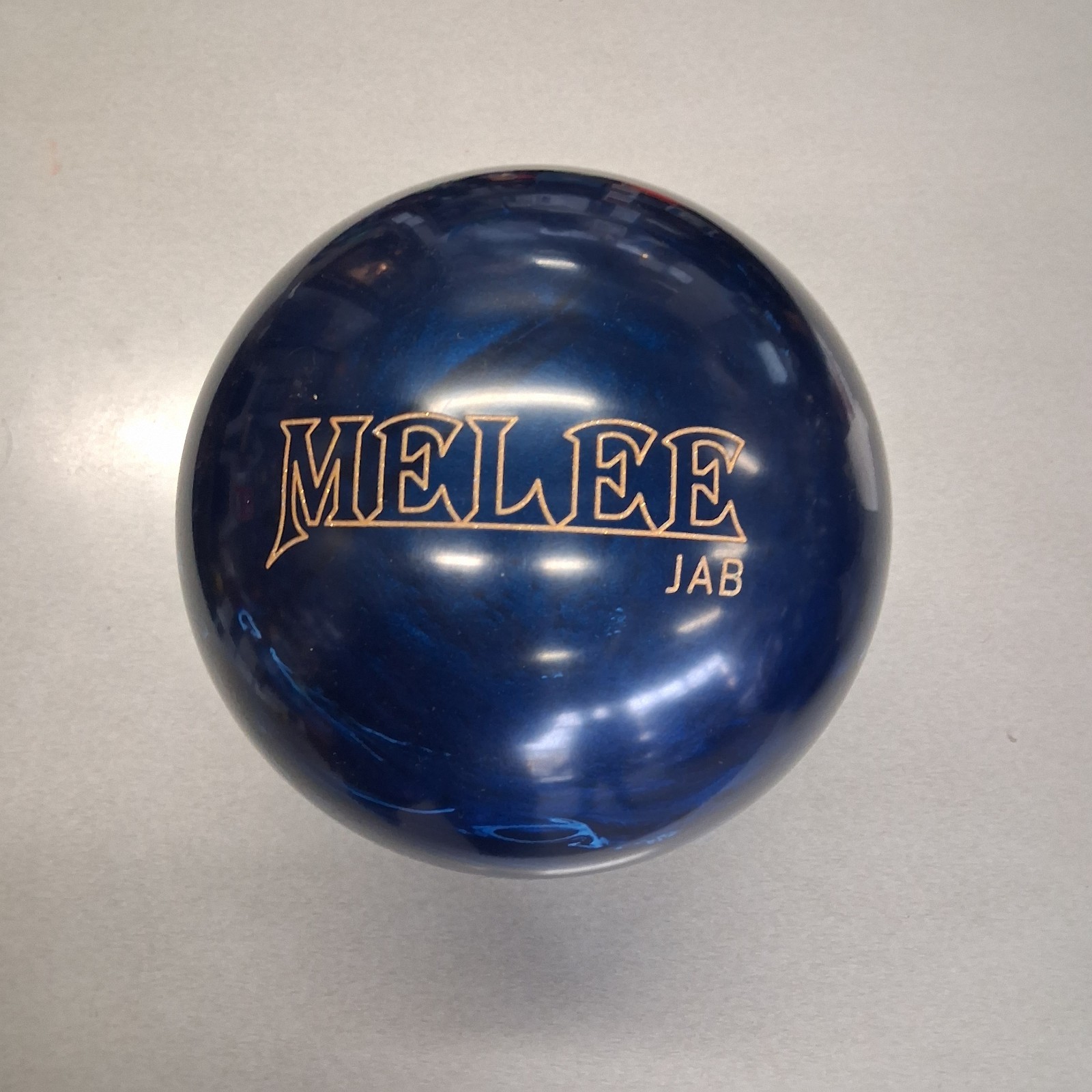 Brunswick Melee Jab Midnight Blue  BOWLING  ball 15  lb new 
