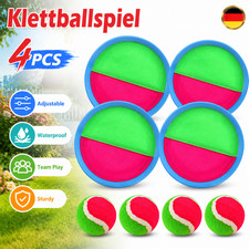 Klettballspiel Wurfspiel 4 Stück für Kinder...