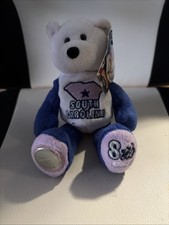 Limited Treasures SOUTH CAROLINA State Quarter Coin Bear   With Tags 8th State