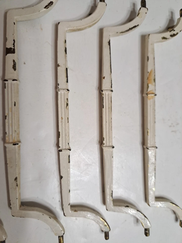 Juego de 4 tiradores de cajón vintage finos de estilo rústico Foto 3 de 4