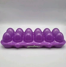Hatchimals CollEGGtibles Purple 12 pack Empty Egg Carton Case Only - Read