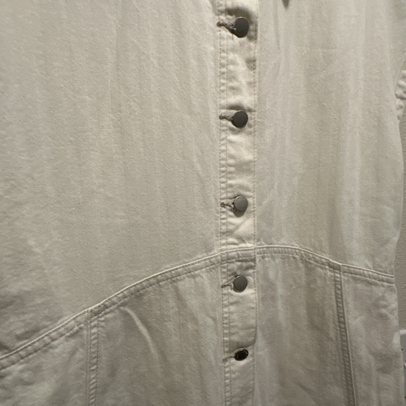 Universal Thread White Button Up Dress Women’s Si… - image 2