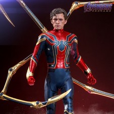 1/6 Marvel Avengers Endgame Iron Spider Figure Hot Toys 913630 MMS761 PRESALE!