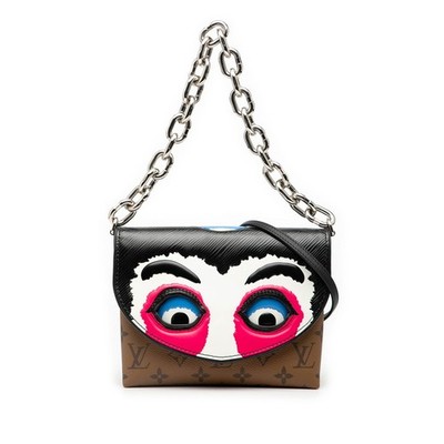LOUIS VUITTON Monogram Shet Kabuki Mask Kansai Yamamoto 2WAY M43532【Used】