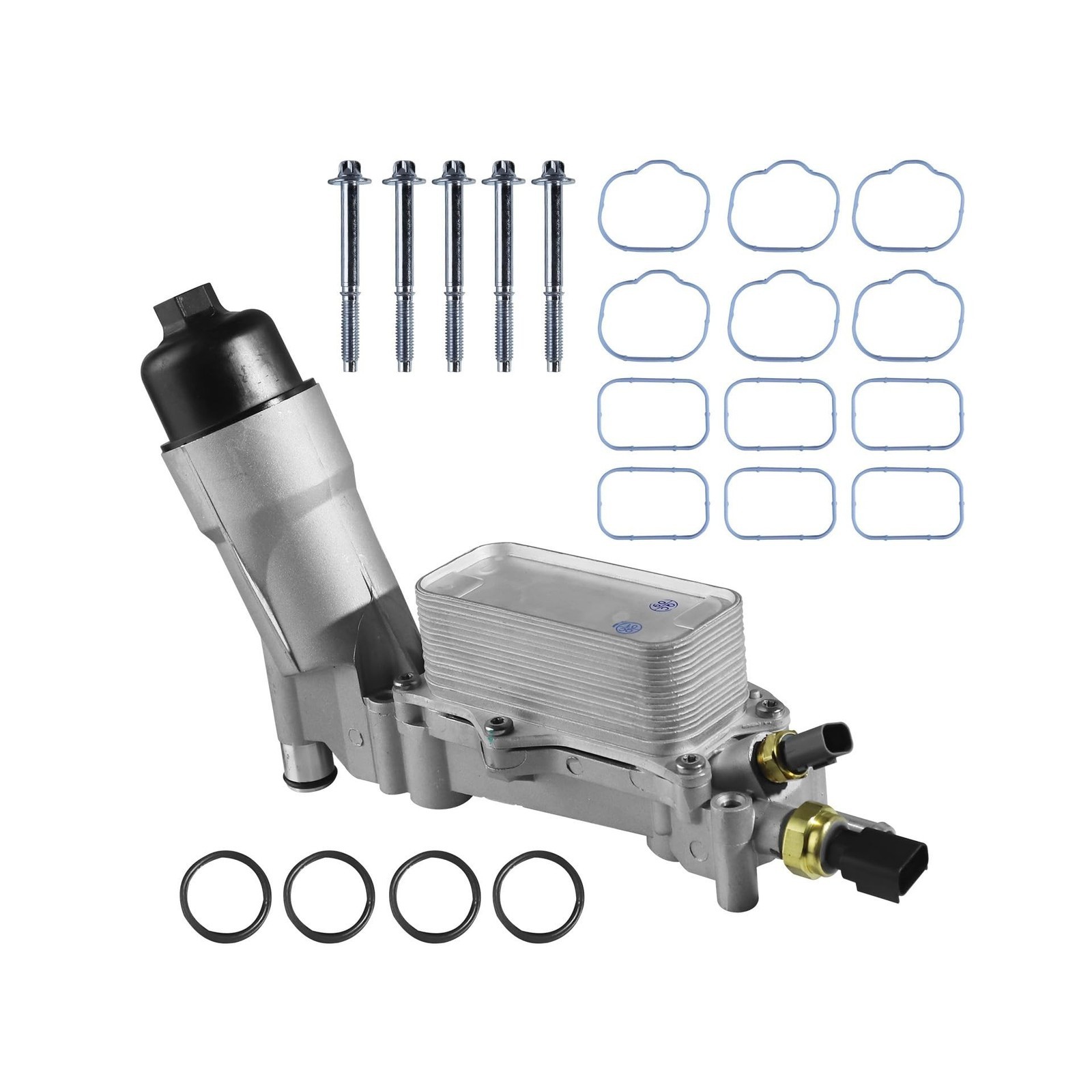 Filter Housing W/ Cooler, Fit For Dodge Jeep Chrysler, Alumi