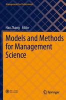 Models And Methods for Management Science Hao Zhang Taschenbuch Xiii Englisch