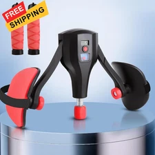 Inspack Thigh Master Workout Equipment, 132lbs Pro + Handle, Obsidian Black 