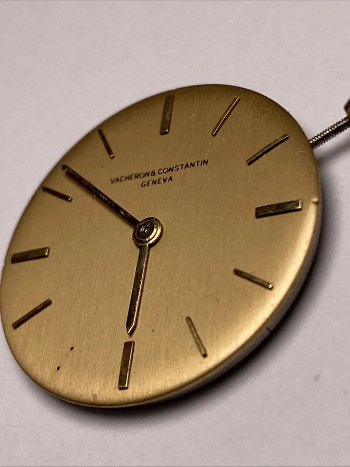 Винтажный ручной заводной механизм Vacheron Constantin Cal 1003 с циферблатом/стрелками - Изображение 3 из 4
