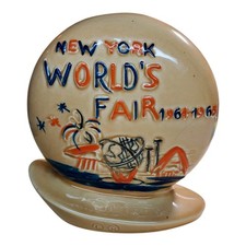 1964-65 New York World's Fair Souvenir Ceramic Bank, Still Vibrant Colors