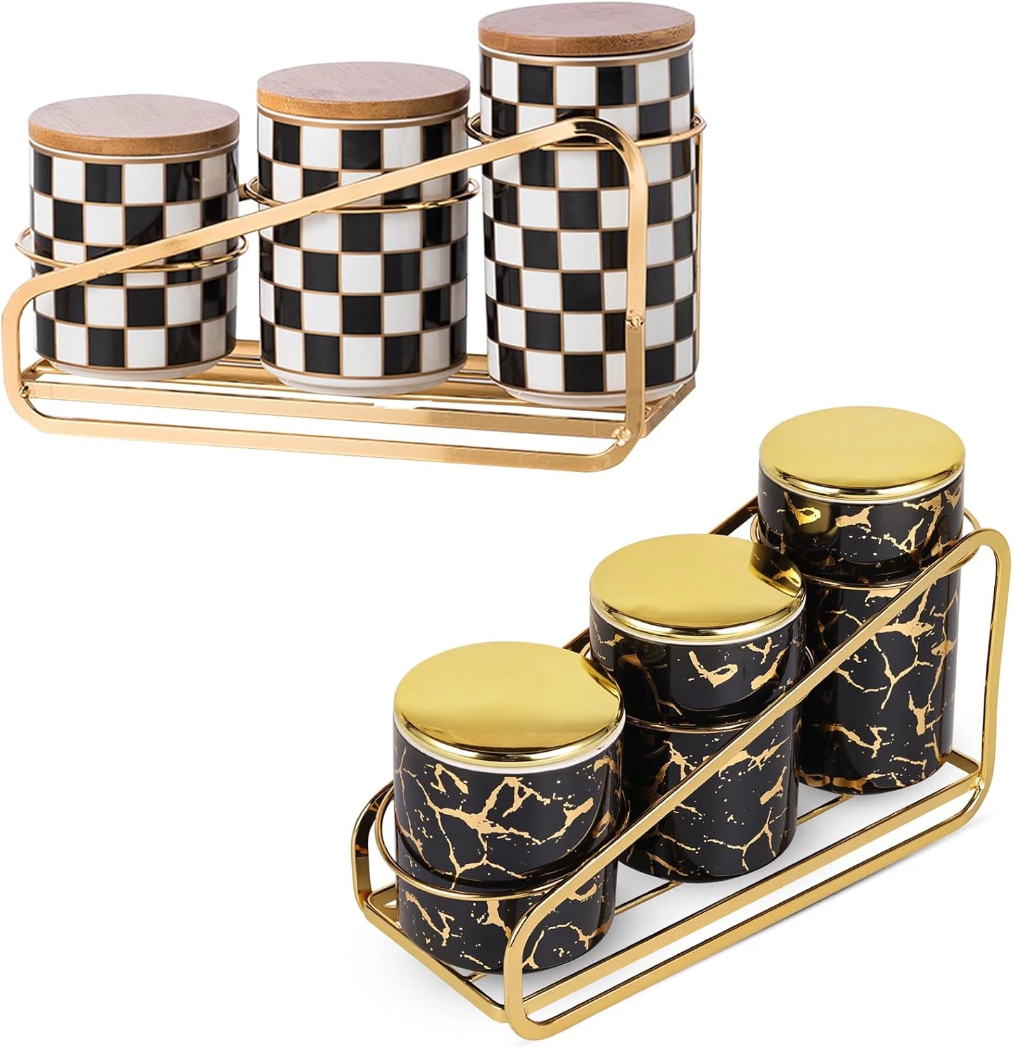 Chic Kitchen Canisters Set - Ideal for Organizing Your Essentials