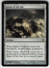 MP-01 Played Spine of Ish Sah 136 Mirrodin Besieged R