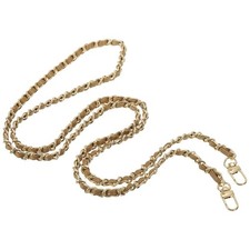 55 Inch Purse Chain Strap, Bag Chains for Handbags, Coffee/Gold