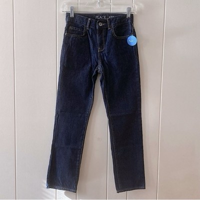 NEW The Children s Place Kids Girls Denim Basic Straight Classic Blue Jeans 10