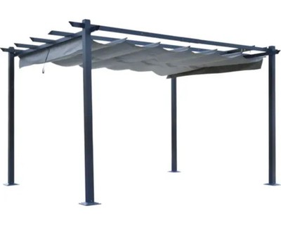 Bellavista Home&Garden Pavillondach Ersatzdach Pergola grau Polyester 30.5cm