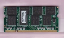 1GB 1x1GB PC-2700S DDR-333 PNY A0TND SODIMM LAPTOP Memory Stick HYNIX USA Made