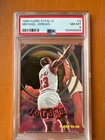 1995 Fleet Total O Michael Jordan #2 PSA 8 MINT SICK CARD 📈
