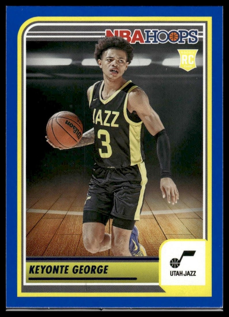 2023-24 Hoops #271 Keyonte George Blue Rookie
