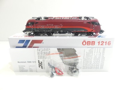 Jaegerndorfer Collec. H0 19102 E-Lok 1216 018 Railjet AC Digital Sound OVP V4277